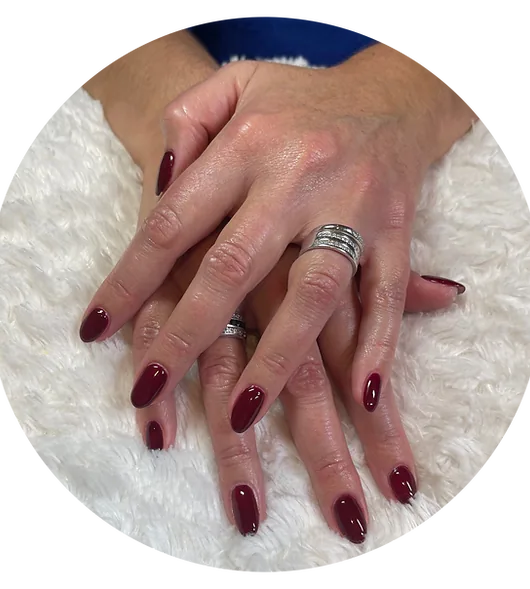 Gelnagels met een natuurlijke, verzorgde afwerking