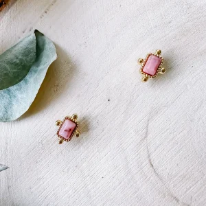 Studs - Febe Pink